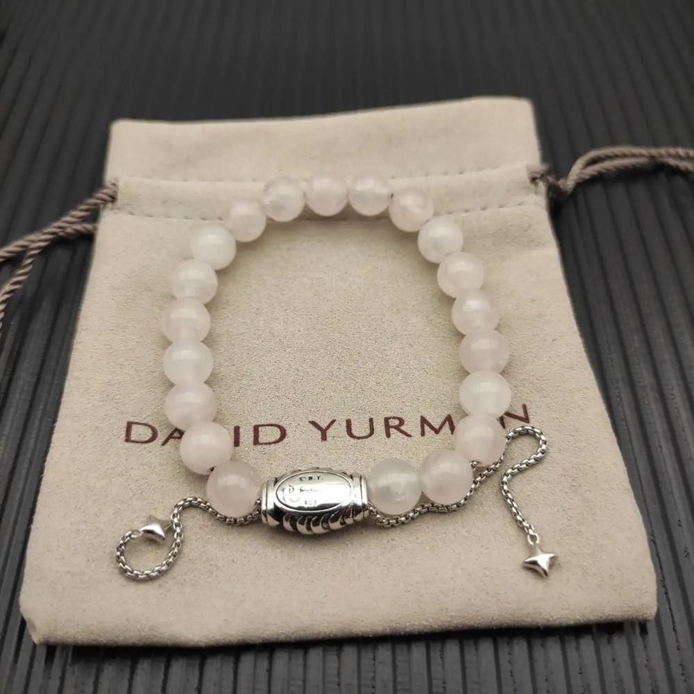 David Yurman Retractable Rose Crystal Bracelet